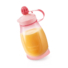 Kép 1/5 - Tescoma PAPU PAPI rugalmas palack 200 ml, kanállal, rózsaszín