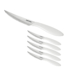 Kép 1/2 - Tescoma PRESTO steak kés, 12 cm, 6 db, fehér