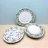 Kép 4/4 - 211161 Quality Ceramic LA BELLE kerámia étkészlet zöld-kék virágos (18 részes)