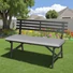 Kép 2/6 - Pad párna 120x40x7 vízlepergető szürke