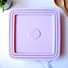 Kép 1/4 - Multibox ételtároló szett 3 részes pink tetővel