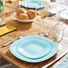 Kép 2/3 - Étkészlet CARINE 18 részes türkiz