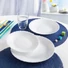 Kép 1/5 - LU-FESTON PLUS 18 részes porcelán tányérszett – elegáns étkészlet családnak és vendégeknek