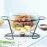 Kép 2/3 - AM-SAULE hőálló sütőedény melegen tartóval (4 L-es)